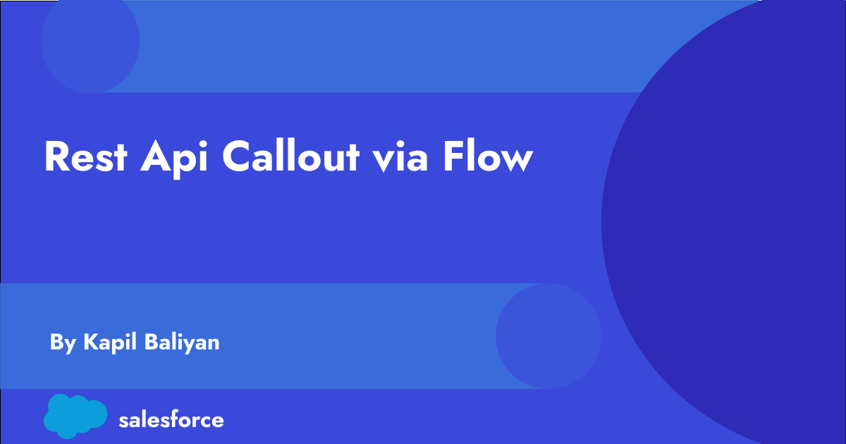 Http/Rest API Callout via Salesforce Flow