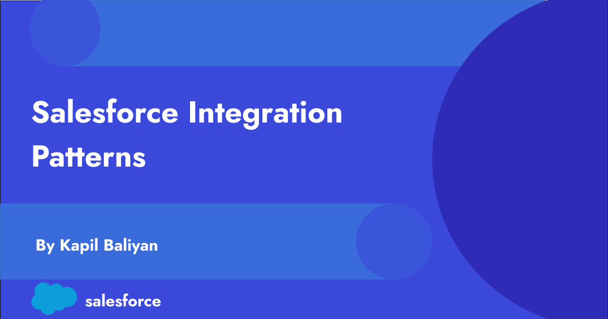 Salesforce Integration Patterns